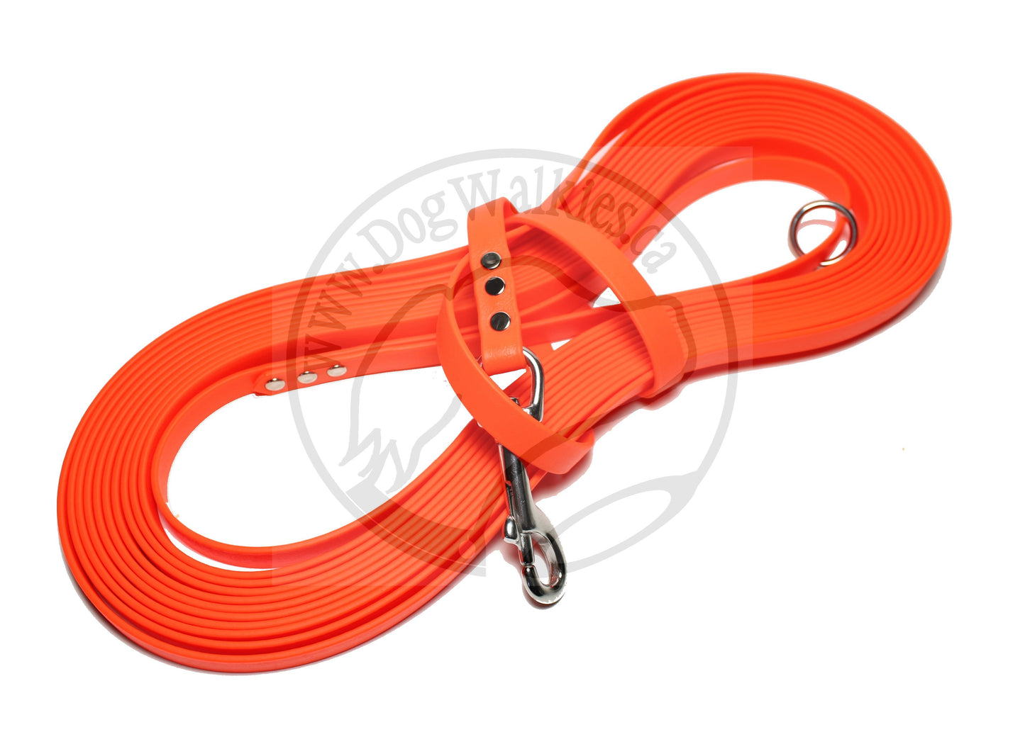 Neon Orange Waterproof Tracking Recall Long Line
