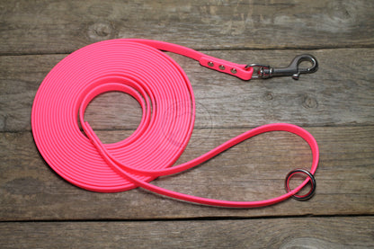 Neon Pink Waterproof Tracking Recall Long Line