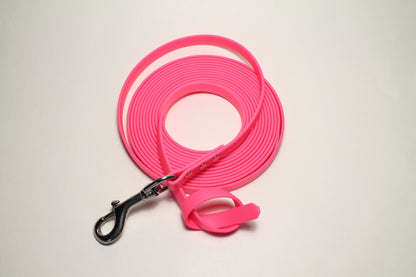 Neon Pink Waterproof Tracking Recall Long Line