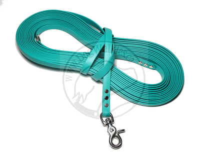 Teal Waterproof Tracking Recall Long Line