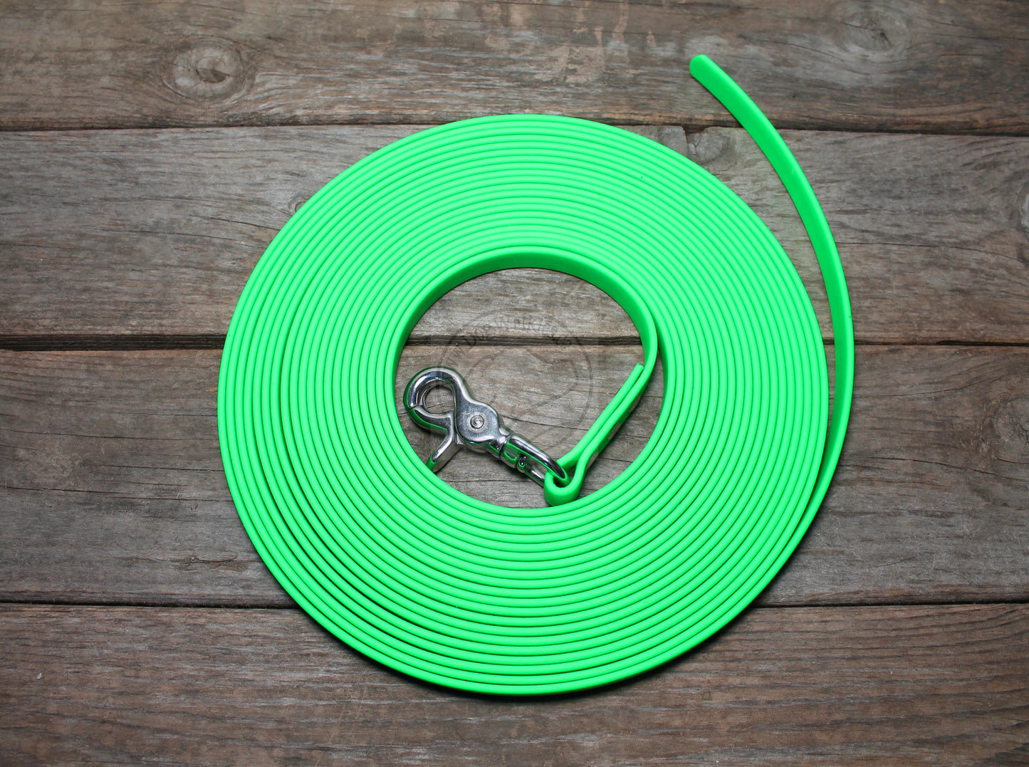 Neon Apple Green Waterproof Tracking Recall Long Line