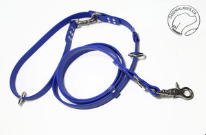 WIDER Heavy Convertible Waterproof Leash in Genuine Biothane - 20mm (3/4") width