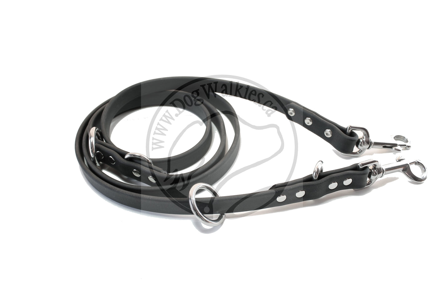 Convertible Waterproof Leash in Genuine Biothane - 16mm (5/8") width - 39 colours