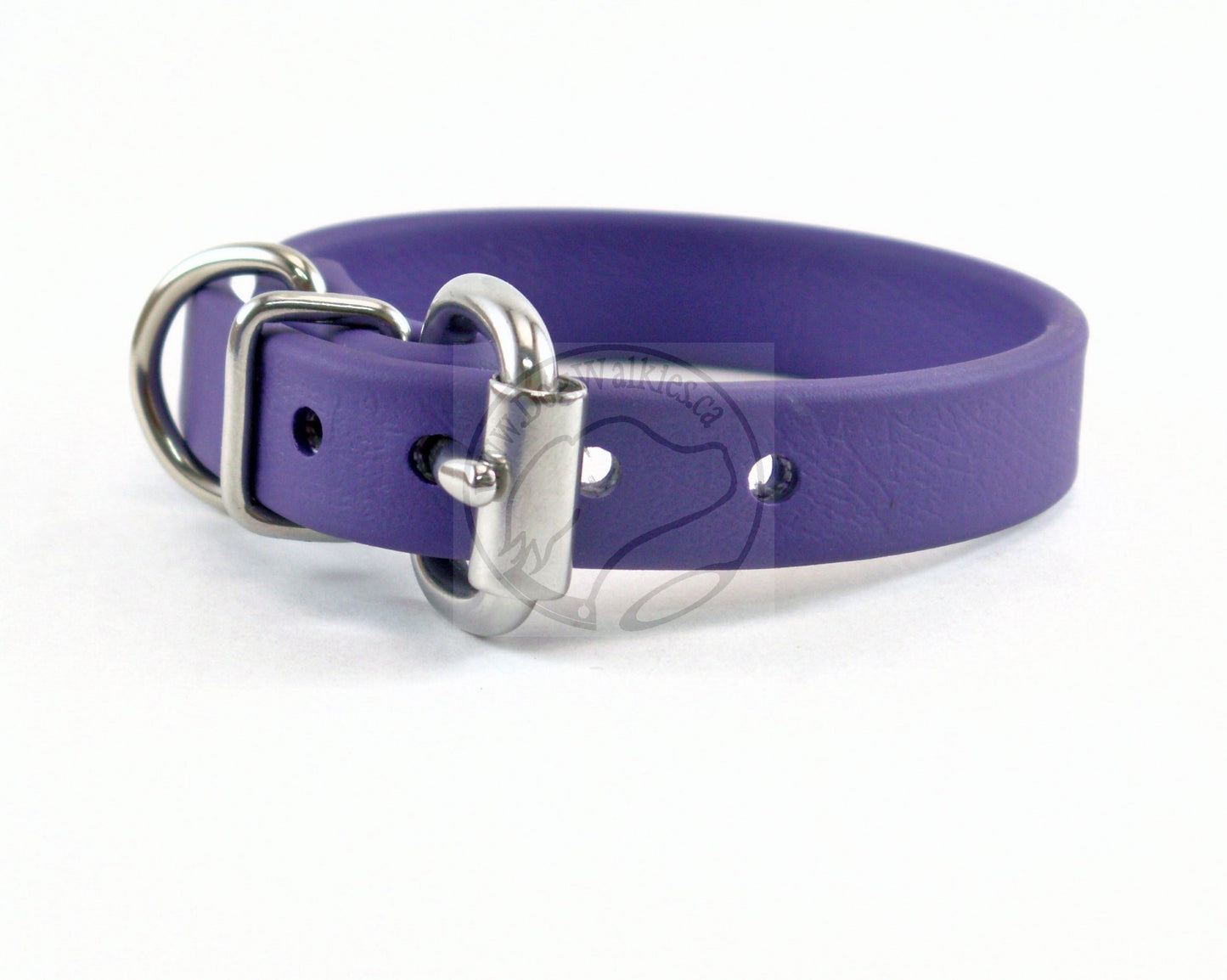 Royal Purple Biothane Dog Collar - 5/8"(16mm) wide