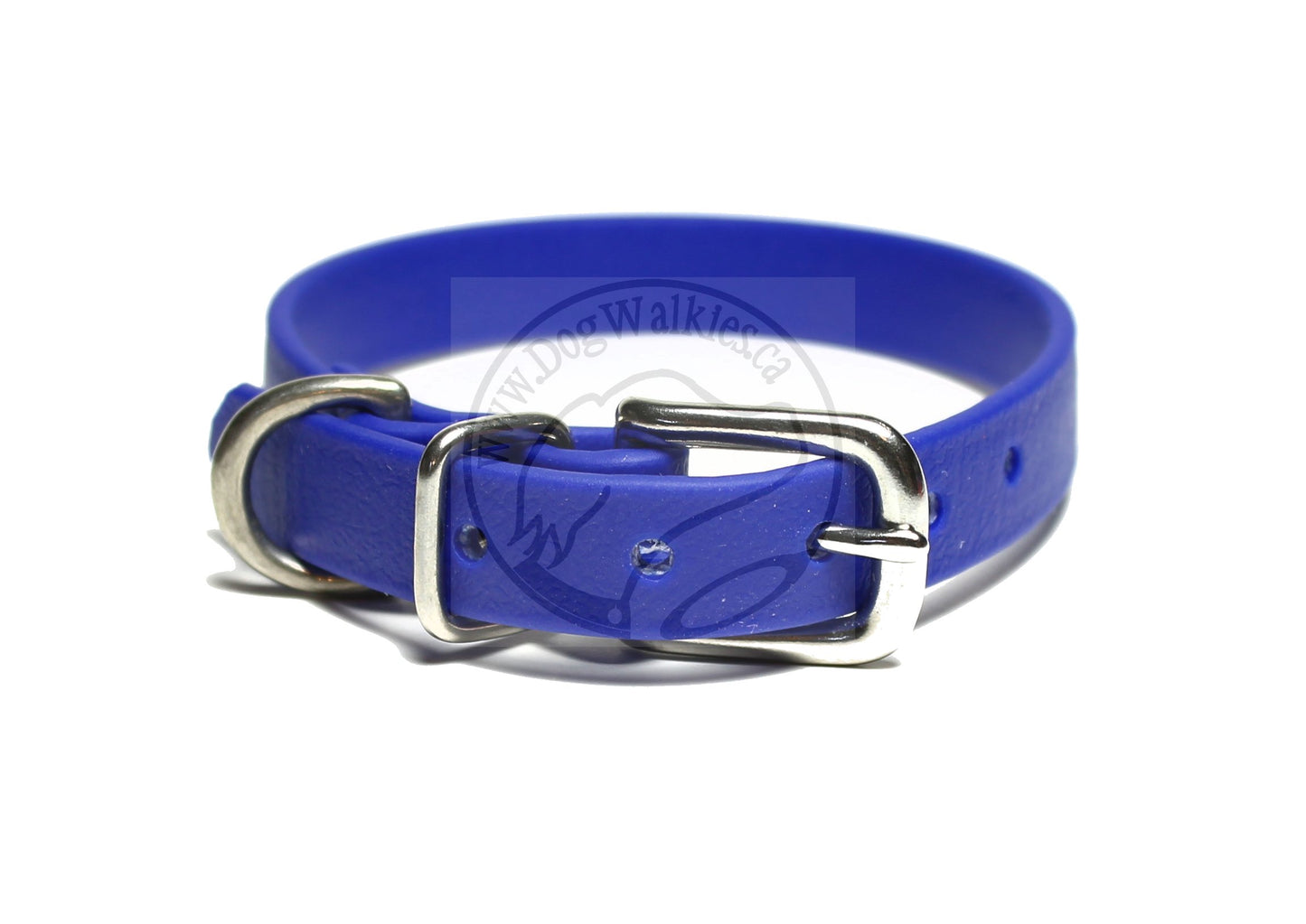 Little Pet or Dog Collar in Genuine Biothane - 12mm (1/2") width - 40 colours