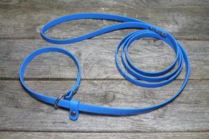 English Slip Lead - Waterproof Leash in Genuine Biothane - 12mm (1/2") width