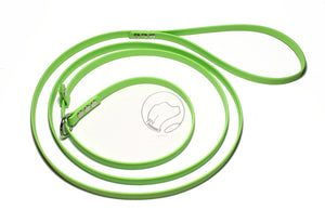 English Slip Lead - Stainless Steel or Solid Brass - Waterproof Leash in Genuine Biothane - 12mm (1/2") width