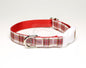 Stuart Clan Dress tartan - dog collar