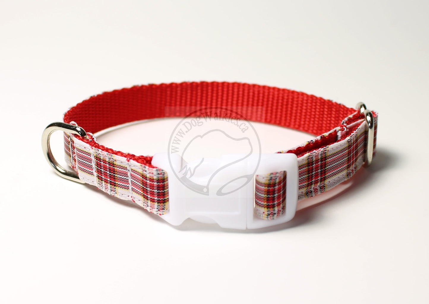 Stuart Clan Dress tartan - dog collar