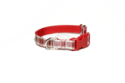 Stuart Clan Dress tartan - dog collar