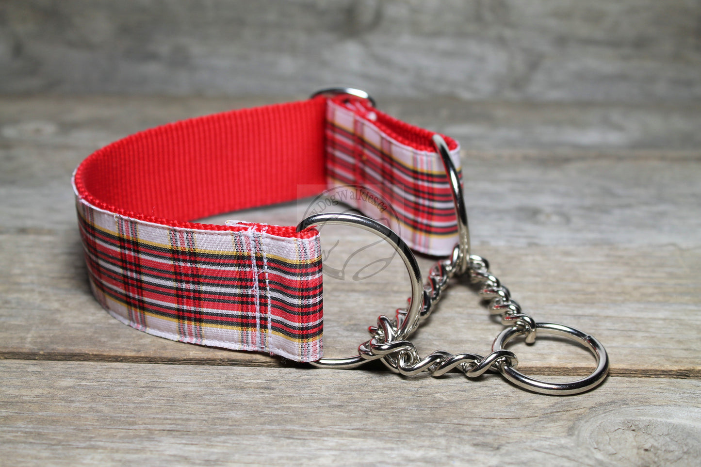 Stuart Clan Dress tartan - dog collar