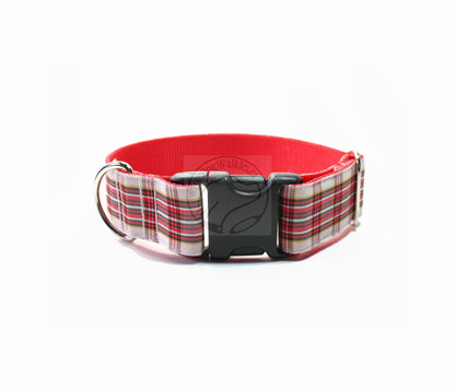 Stuart Clan Dress tartan - dog collar