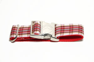 Stuart Clan Dress tartan - dog collar
