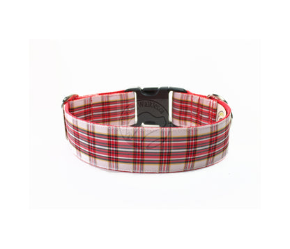 Stuart Clan Dress tartan - dog collar