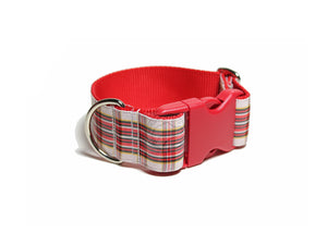 Stuart Clan Dress tartan - dog collar