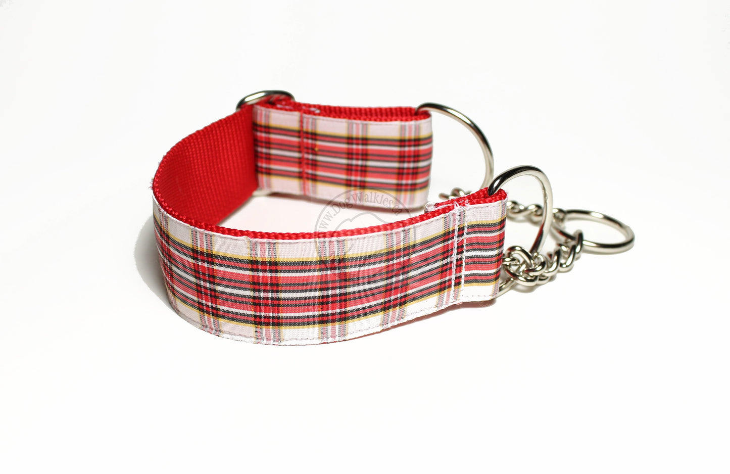 Stuart Clan Dress tartan - dog collar