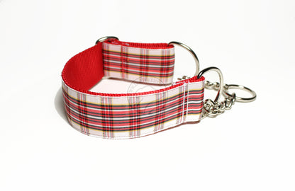Stuart Clan Dress tartan - dog collar
