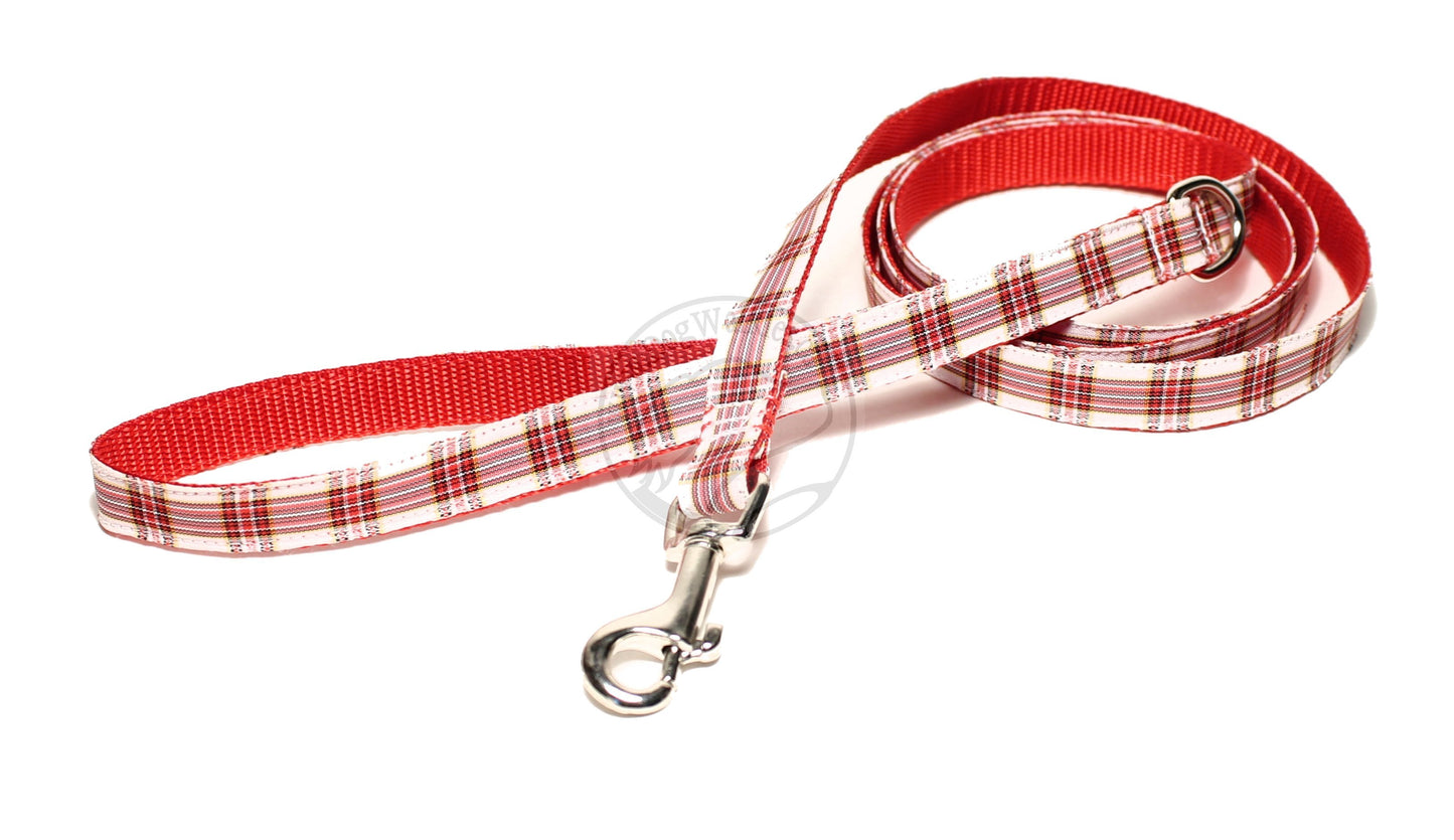 Tartan Dog Leash - Stuart Dress Clan Tartan