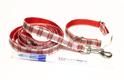 Tartan Dog Leash - Stuart Dress Clan Tartan