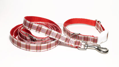 Stuart Clan Dress tartan - dog collar