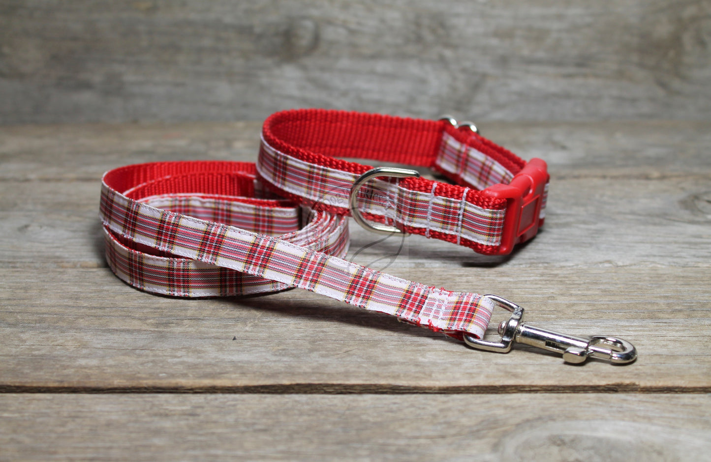Stuart Clan Dress tartan - dog collar