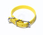 Sunflower Yellow Biothane Small Dog Collar - 1/2" (12mm) wide