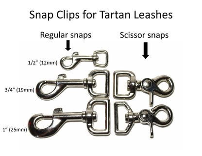 Tartan Dog Leash - Cameron Red Clan Tartan