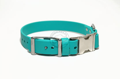 Biothane Side Release Dog Collar - 37 Colours - 1" (25mm) wide
