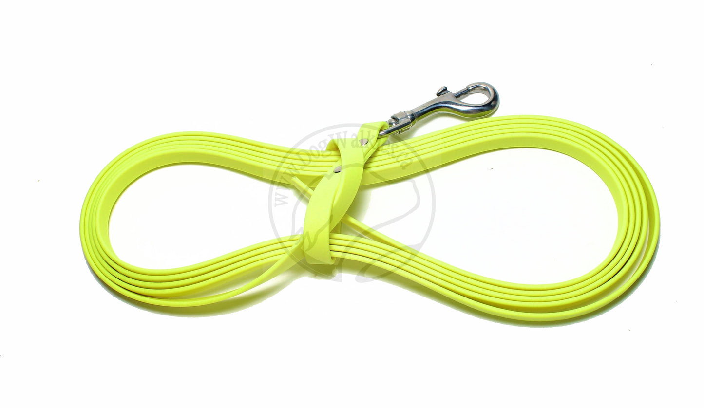 Neon Yellow Waterproof Tracking Recall Long Line