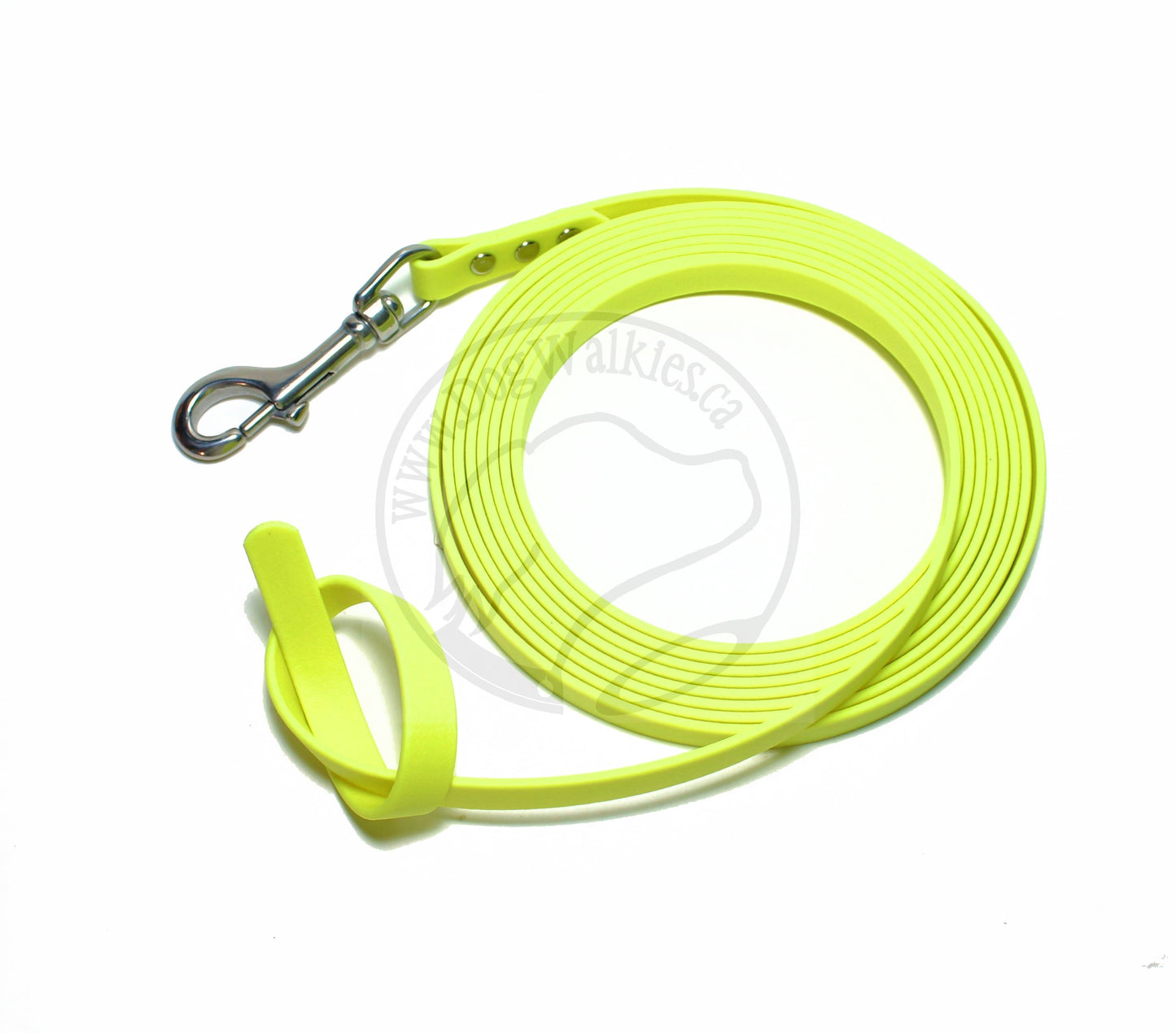 Neon Yellow Waterproof Tracking Recall Long Line