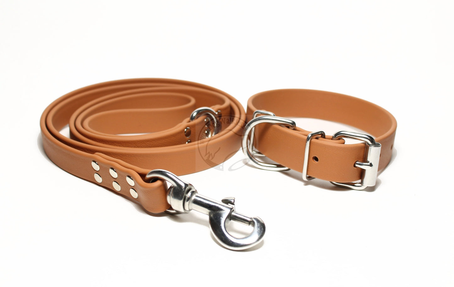 Caramel Brown Biothane Large Dog Leash