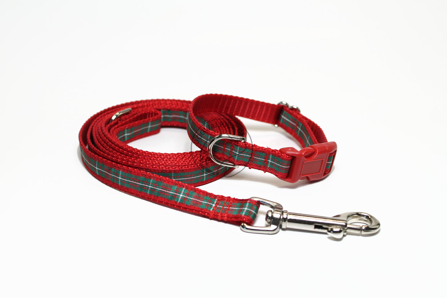 MacGregor Clan tartan - dog collar