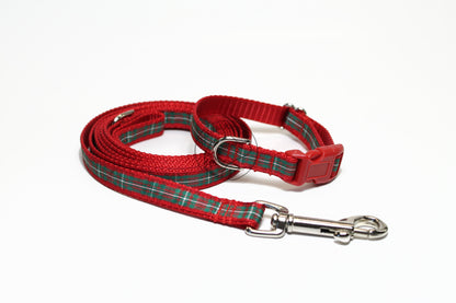 MacGregor Clan tartan - dog collar